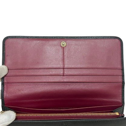 Loewe Bifold Long Wallet Black Amazona Excellent Condition Wallet Leather