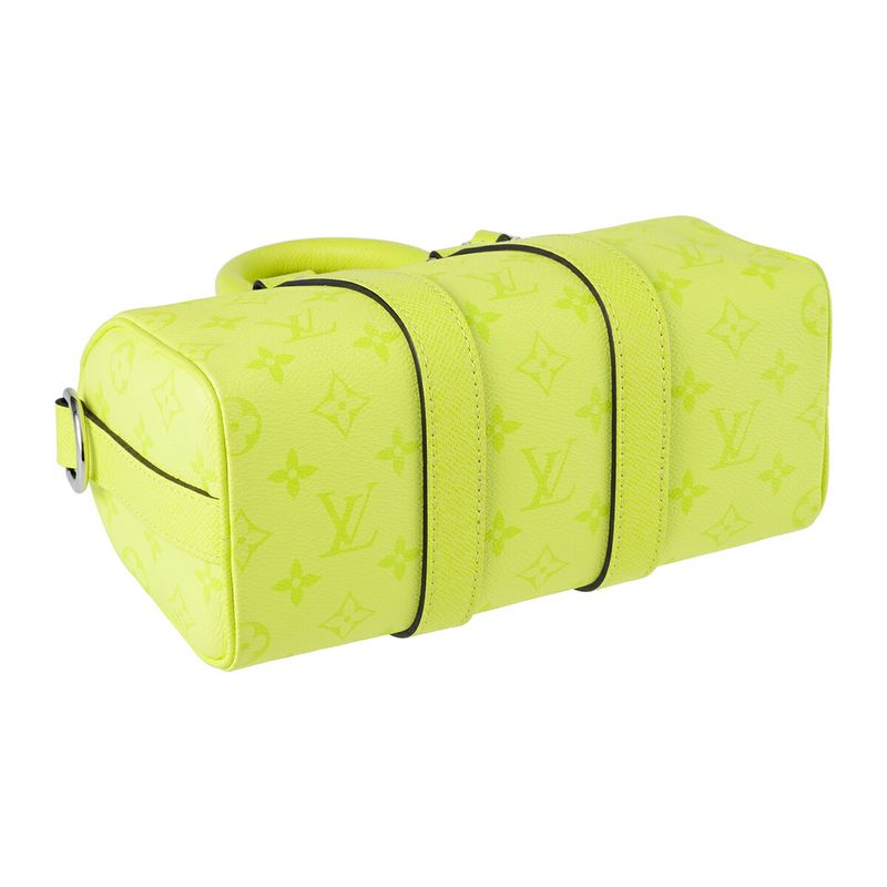 Louis Vuitton Shoulder Bag Keepall Bandouliere 25 Lemon Yellow