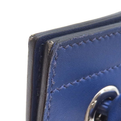 Hermes Shoulder Bag Sac Aline Mini Swift Blue Electric Silver Hardware Blue D