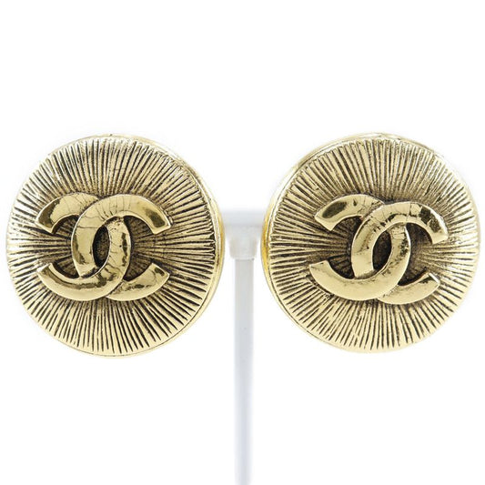 Chanel Coco Mark Gold Plated Ladies 30.0g Earring