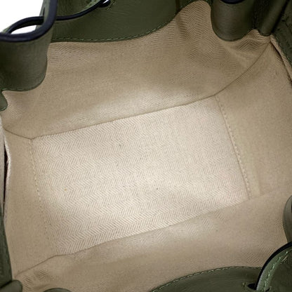 Loewe Handbag Hammock Drawstring Ring Bag Mini Khaki Drawstring Shape