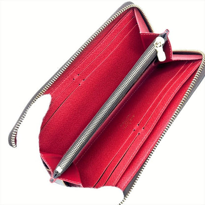 Louis Vuitton Portefeuille Cles Mans Round Zipper Damier Ebène N60534 Brown