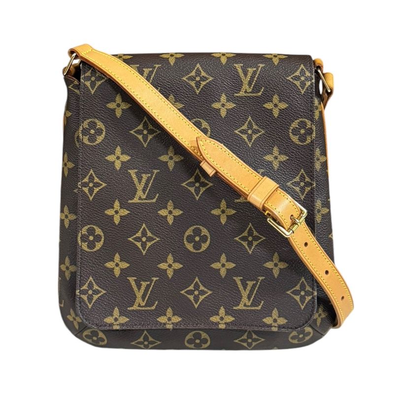 Louis Vuitton Musette Salsa Monogram Shoulder Bag Monogram Canvas M51258 Brown