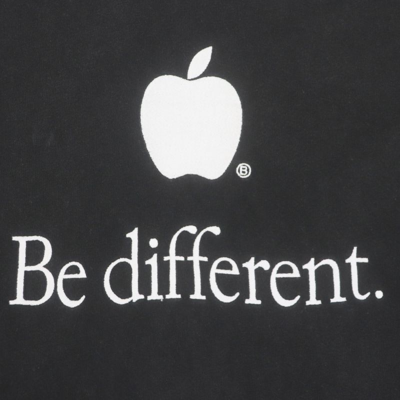 Balenciaga 22AW 712398 Be Different 100% Cotton Unisex Oversized Damaged Crew