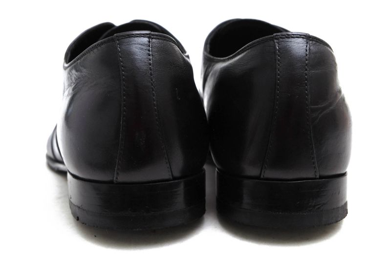 Prada Shoes Business Shoes Business Men Leather Genuine Black 073 Medallion