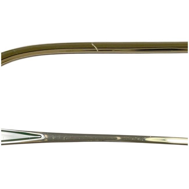 Gucci Sunglasses In Black Gold Interlocking Sherry