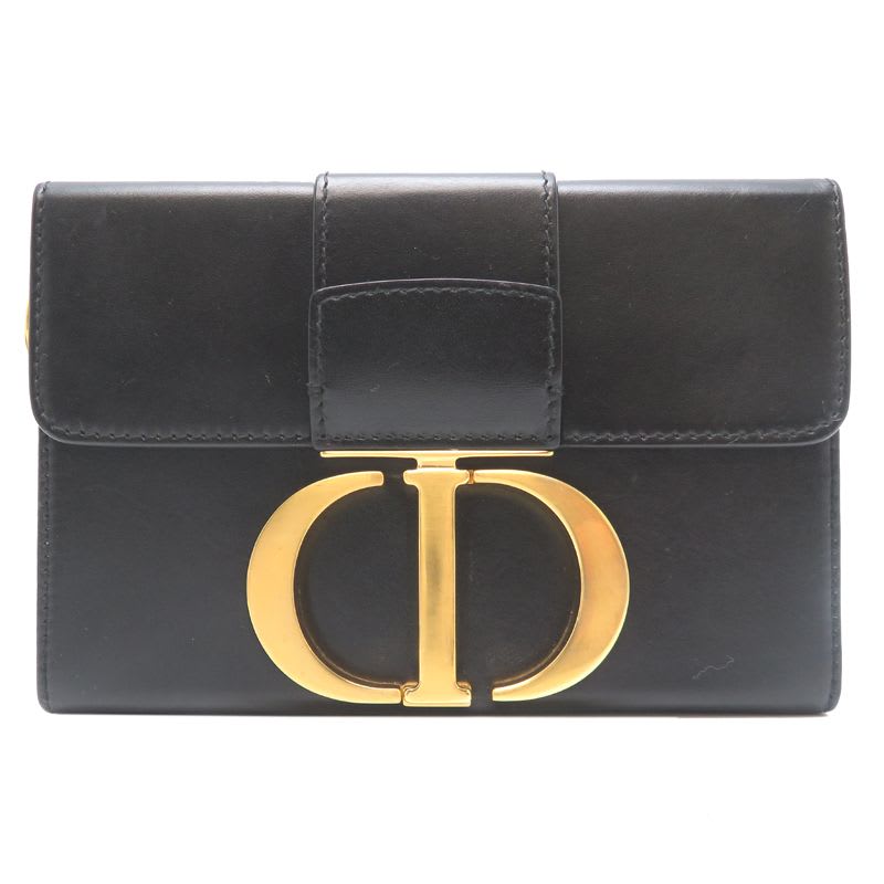 Christian Dior Shoulder Montaigne Black Bag