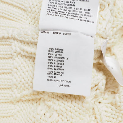 Prada Vest Size 36 Cable Knit V-neck Tilden Knit Vest Made In Italy 20241230