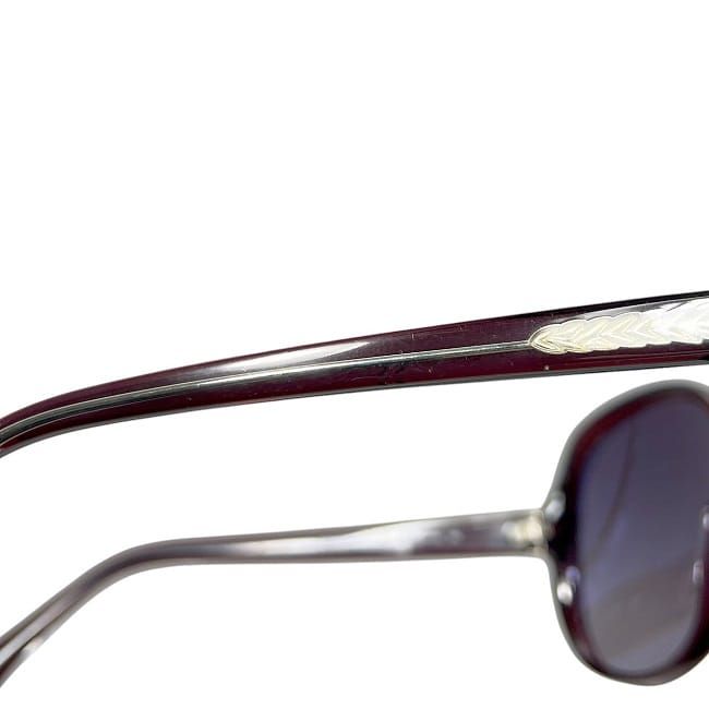 Chanel Sunglasses In Bordeaux Gradient 5196 Excellent Condition Plastic