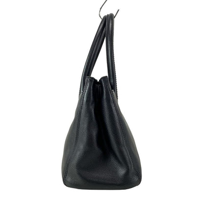 Chanel Tote Bag Executive Line255 A29292 Black Silver Hardware