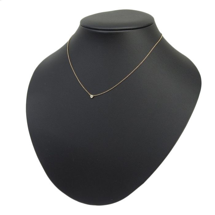 Tiffany & Co By-the-yard Diamond Necklace 18K Yellow Gold 750 Yellow Gold