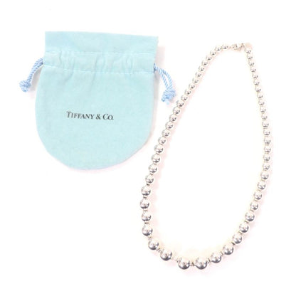 Tiffany & Co Hardware Graduated Ball Necklace 925 Accessories