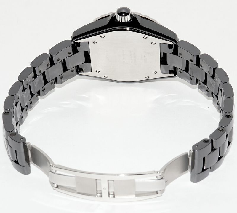 Chanel J12 38mm (150in) Black Diamond Bezel H0942 Men's