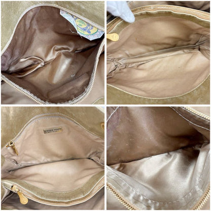 Bottega Veneta Shoulder Bag Shoulder Bag Gold Intrecciato Leather Semi Shoulder