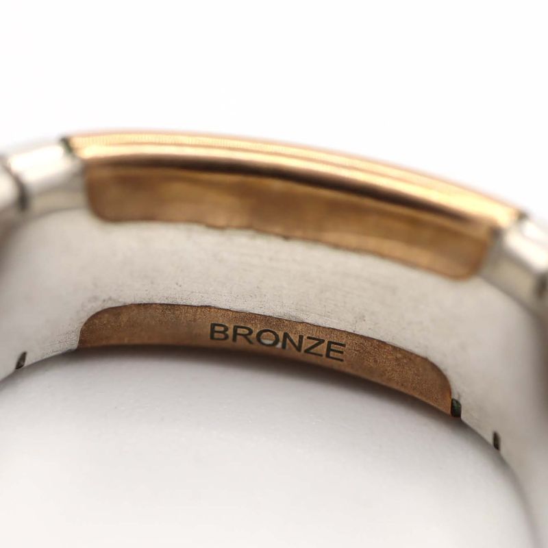 Hermes Ring H Logo Bronze Ag925 #54 Approx 13.5 Accessory Ok413