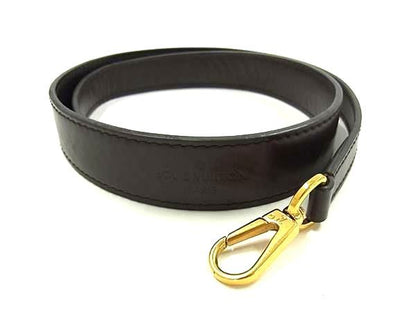 Louis Vuitton Leather Shoulder Strap For Bag Shoulder Strap For Women Brown