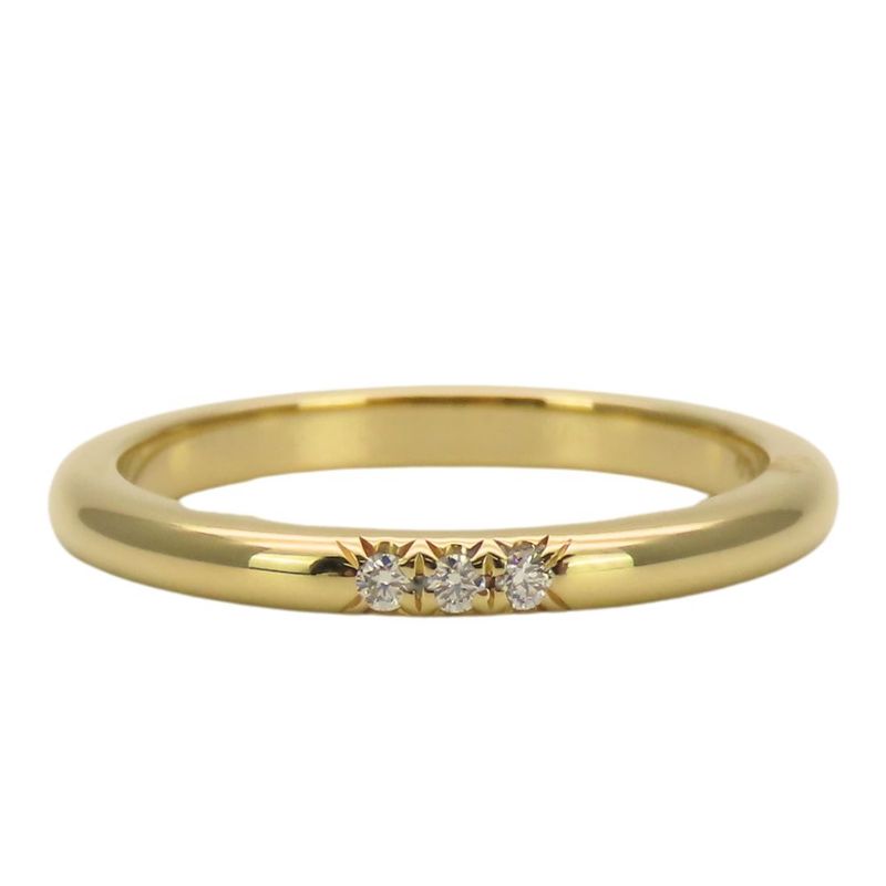 Tiffany & Co Ring - Wedding Band Forever Yellow Gold Diamond Yellow Gold 3PD