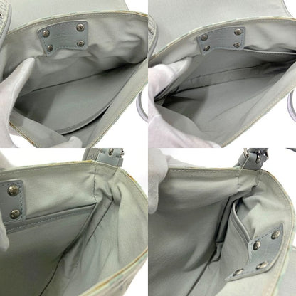 Louis Vuitton M92279 Monogram Mini Canvas Leather Contre de Fe Musette Grey