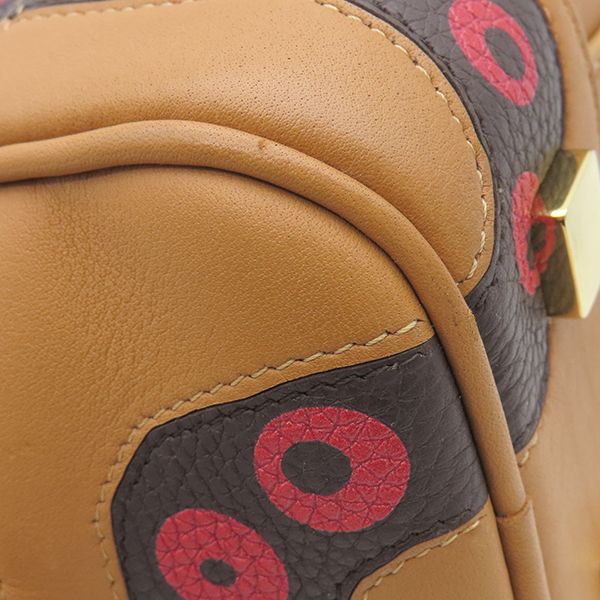 Loewe 2way Bag Octopus Amazona 23 Leather Warm Desert Gold Hardware Brown