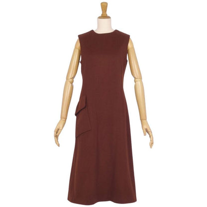Vintage Hermes Dress Sleeveless Cashmere