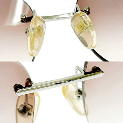 Fendi Fs364af 6215 028 125 Sunglass Es Black Silver 306243 Sunglass Es