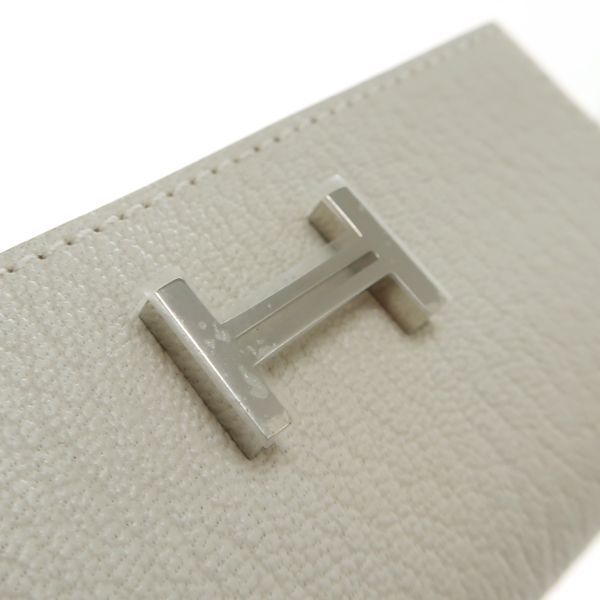 Hermes Bearn Key Case 4 Series Chevre White Series Similar To Svhardware Hermes