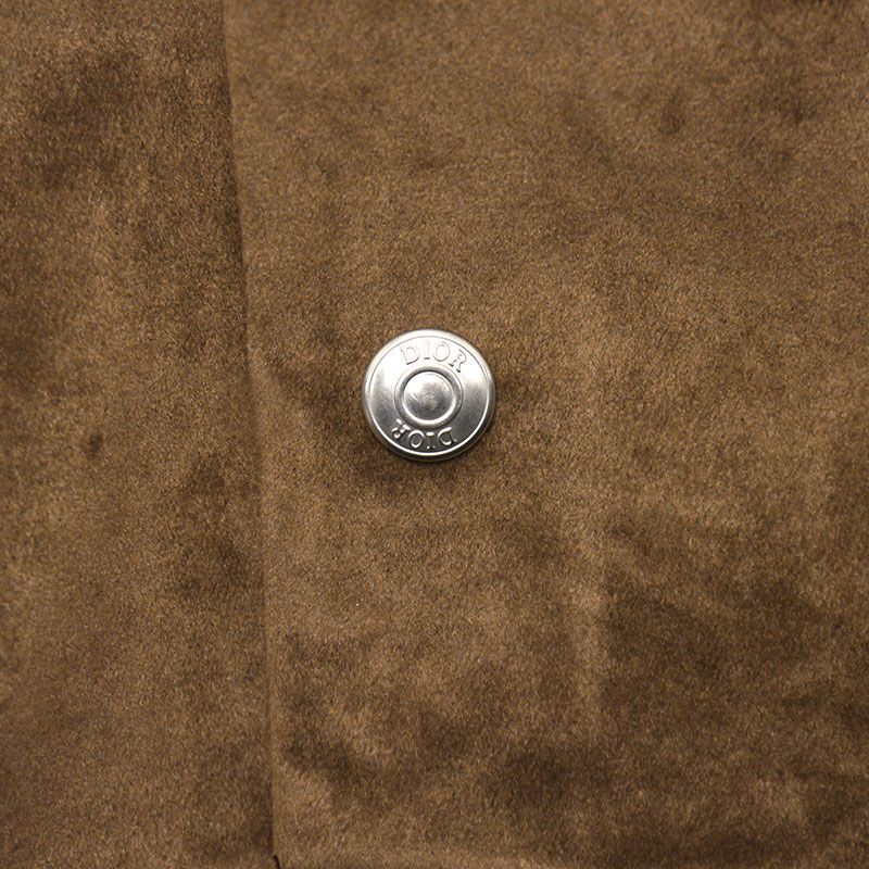 Dior Cactus Jack Oversized Shirt Jacket 46 Brown