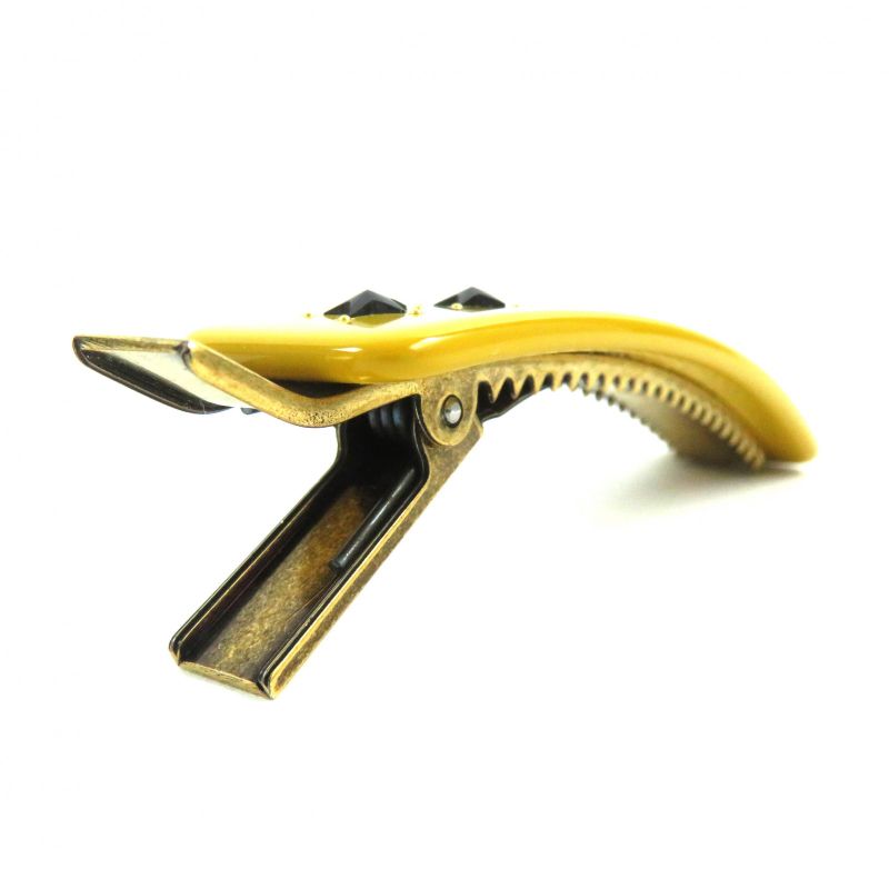 Gucci Adidas Gucci Adidas 702940 Trefoil Logo Barrette Hair Clip Hair Accessory