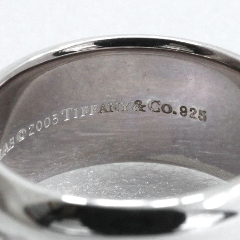 [tiffany & Co] Tiffany & Co Atlas Silver 925 Size 11.5 Ladies 8.8g Ring