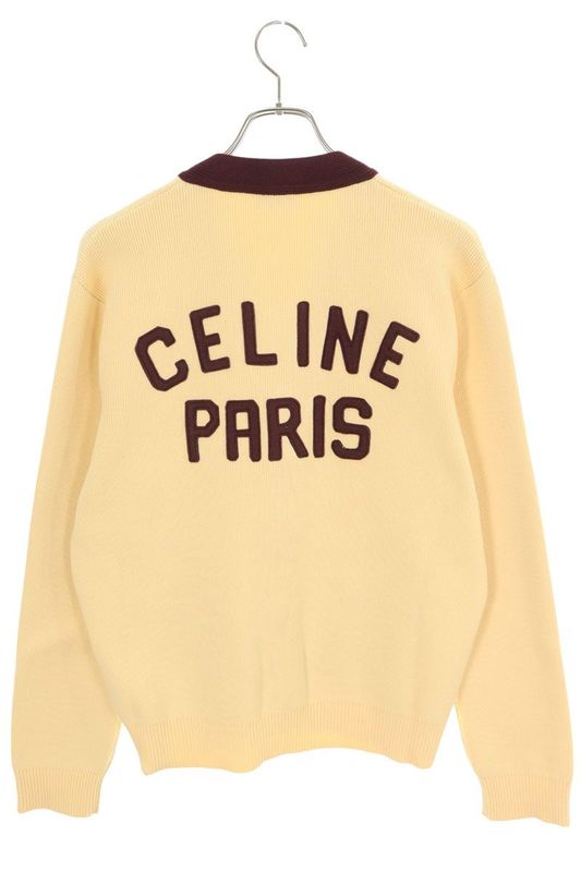 Celine 25SS Rv08i192w College Logo Cardigan Men's S