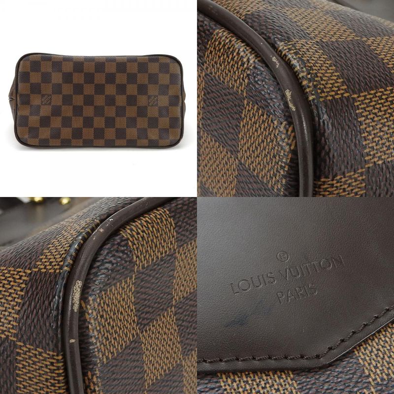 Louis Vuitton Tote Bag Westminster PM N41102 Damier Canvas Brown Gold Hardware