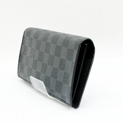 Louis Vuitton Long Wallet Damier Portefeuille Villaza N62665 N62665 Black