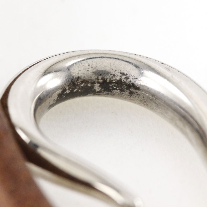 Hermes Jumbo Choker Set Leather Brown Ladies 9.9g Bracelet