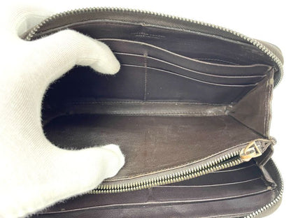 Bottega Veneta Intrecciato Leather Round Zipper Long Wallet Long Wallet