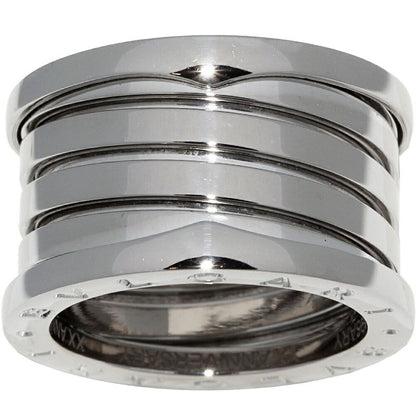 Bulgari Ring 18K White Gold Bzero1 Ring 5 Bands "XX Anniversary" 20th Anniversar
