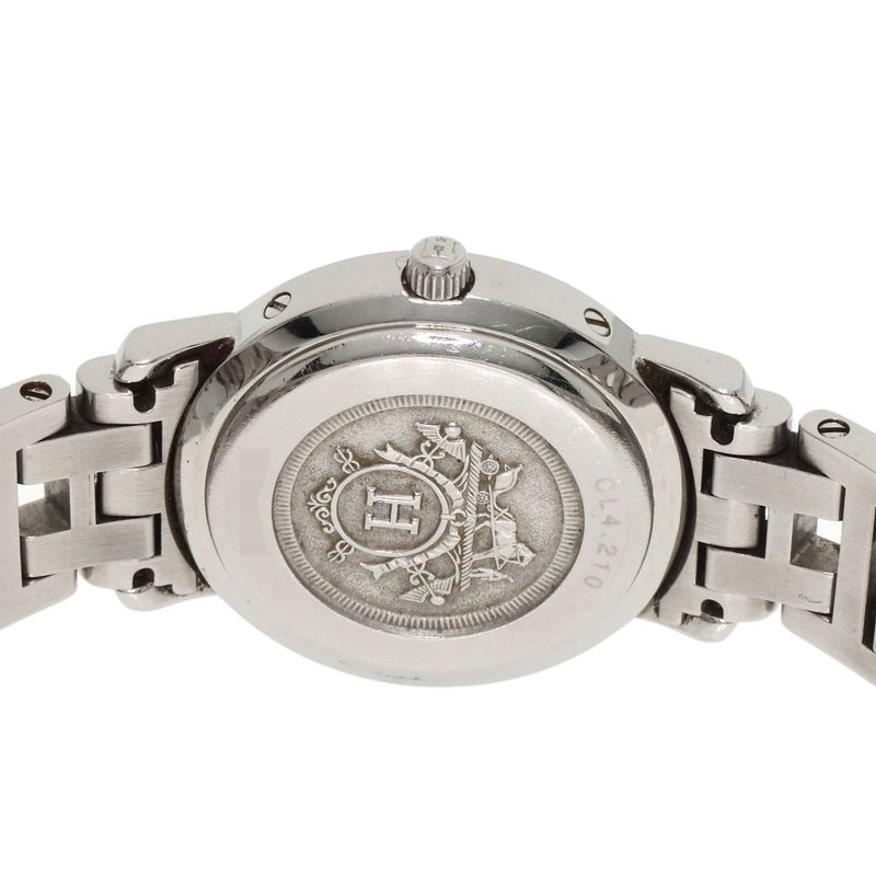 Hermes Cl4210 Clipper Watch SS Ladies
