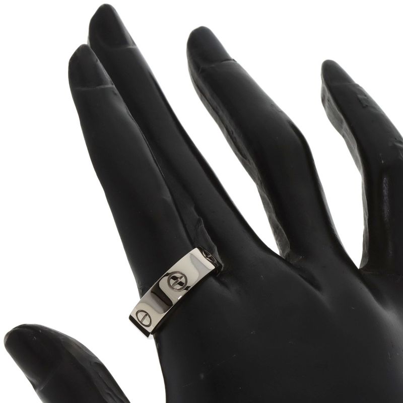 Cartier Love Ring #59 Ring 18K White Gold Unisex
