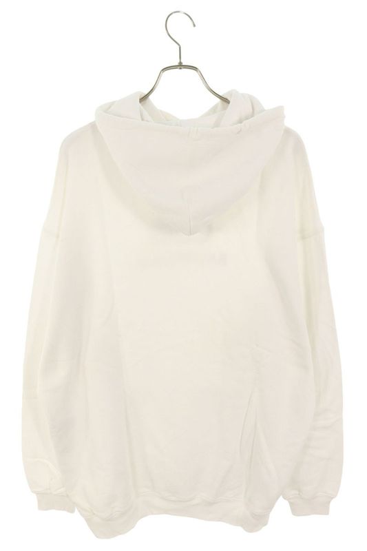 Balenciaga 570792 Tev19 BB Logo Print Pullover Hoodie Men's S