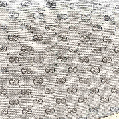 Gucci Old Gucci 001 4798 Shoulder Bag Vintage Brown Pvc/gg Supreme Canvas Micro