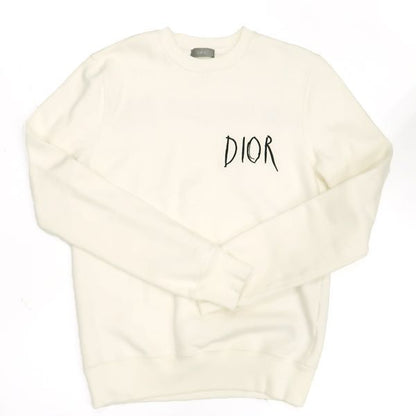 Christian Dior × Raymond Pettibon Sweatshirt XXS White Crew Neck Christian Dior