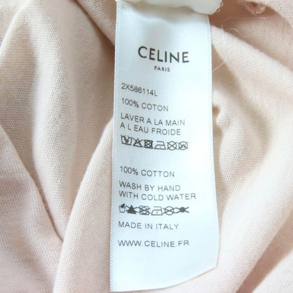 Celine 21SS 2x586114l 100% Cotton Anchor Logo Crew Neck Short Sleeve T-shirt
