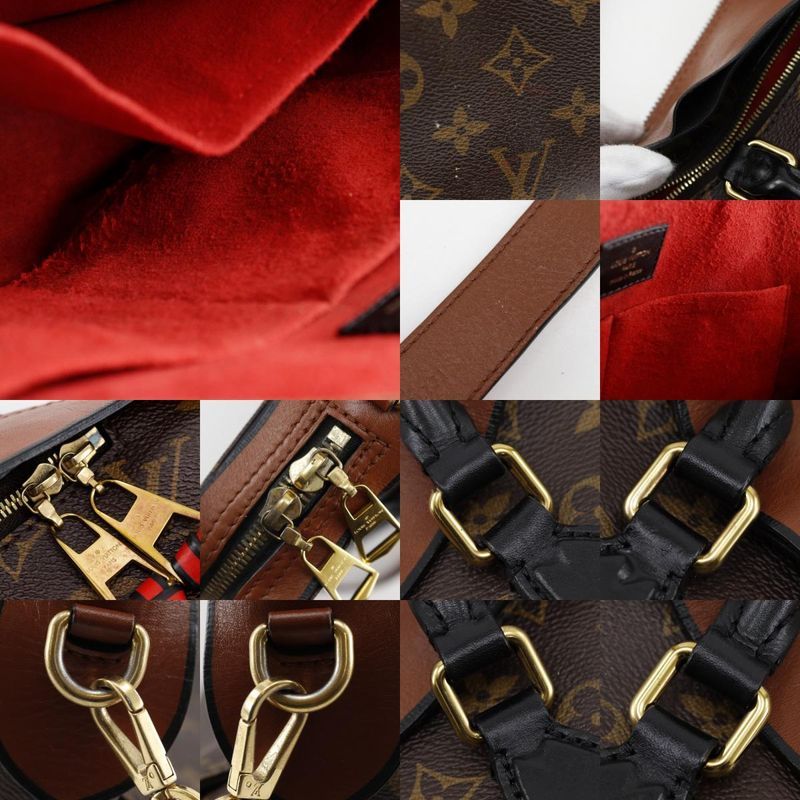 Louis Vuitton Tailley Tote 2WAY Shoulder M41456 Monogram Canvas Brown Fl1178