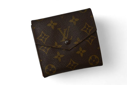 Louis Vuitton Wallet Louis Vuitton Monogram Fold Wallet No.190 Vintage Antique
