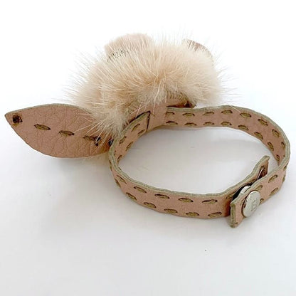 Fendi Bracelet Ec22714 Pink Selleria Excellent Condition Leather