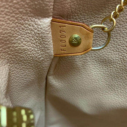 Louis Vuitton Monogram Bucket GM Shoulder Bag M42236 Brown