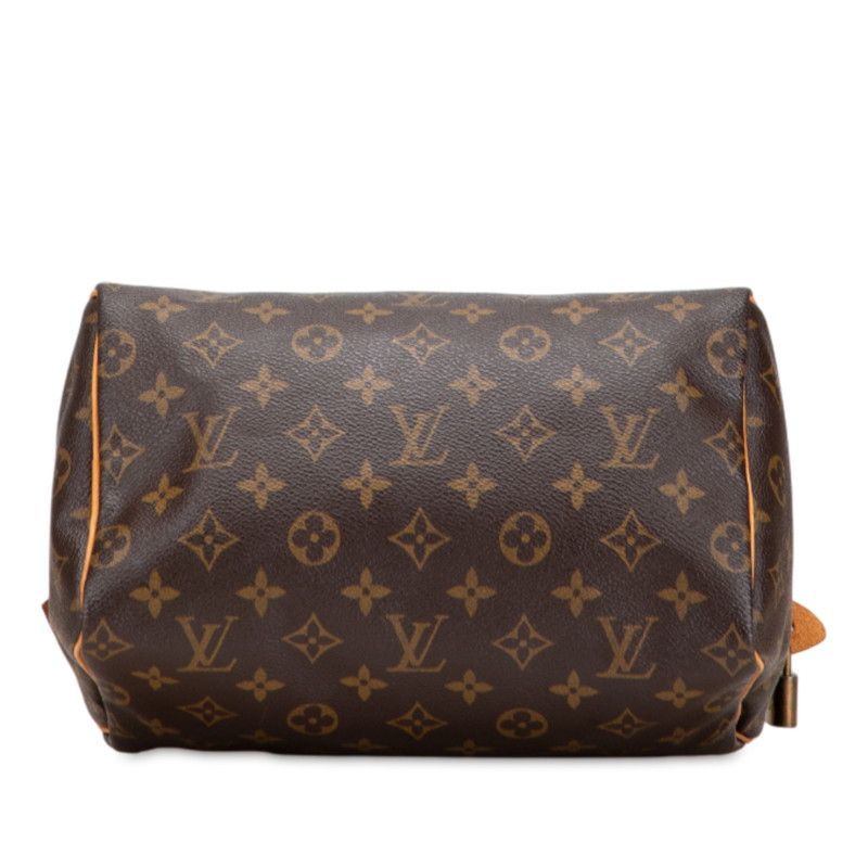 Louis Vuitton Monogram Speedy 25 Mini Boston Bag Handbag M41528 Brown PVC