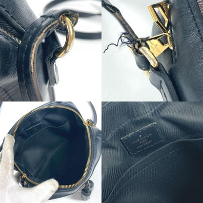 Louis Vuitton Shoulder Bag Saintonge M43555 Monogram Canvas Noir Black Brown