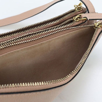 DIOR Trio Shoulder Bag Saddle Crossbody Shoulder Bag Leather Women's