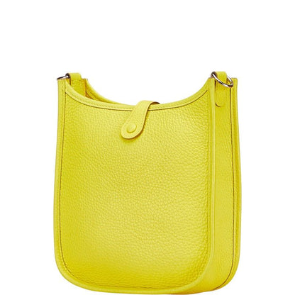 Hermes Evelyn TPM Lime Silver Hardware Taurillon Clemence Ladies Hermes