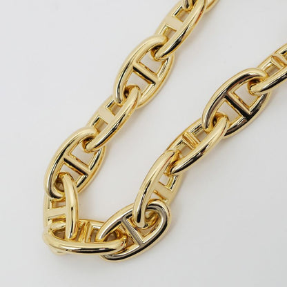 Hermes Chaine D'ancre GM Bracelet 750 YG Yellow Gold 12 Pieces Approx